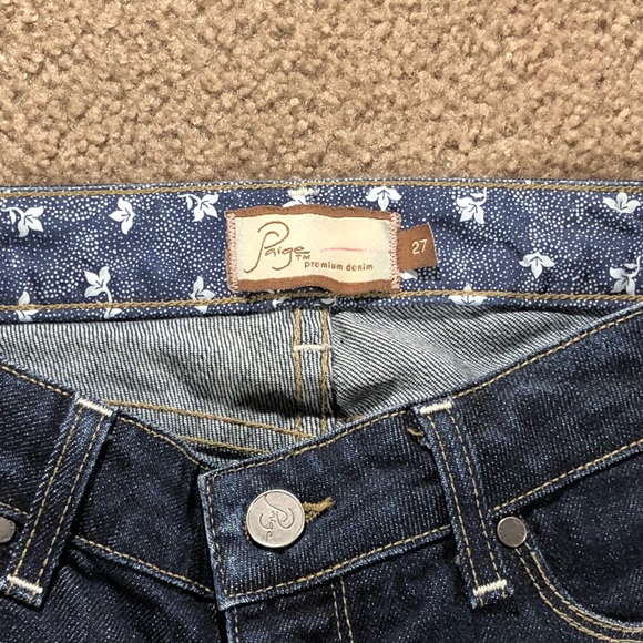 Anthropologie Paige Benedict Canyon Jeans Size 27 - Picture 3 of 5